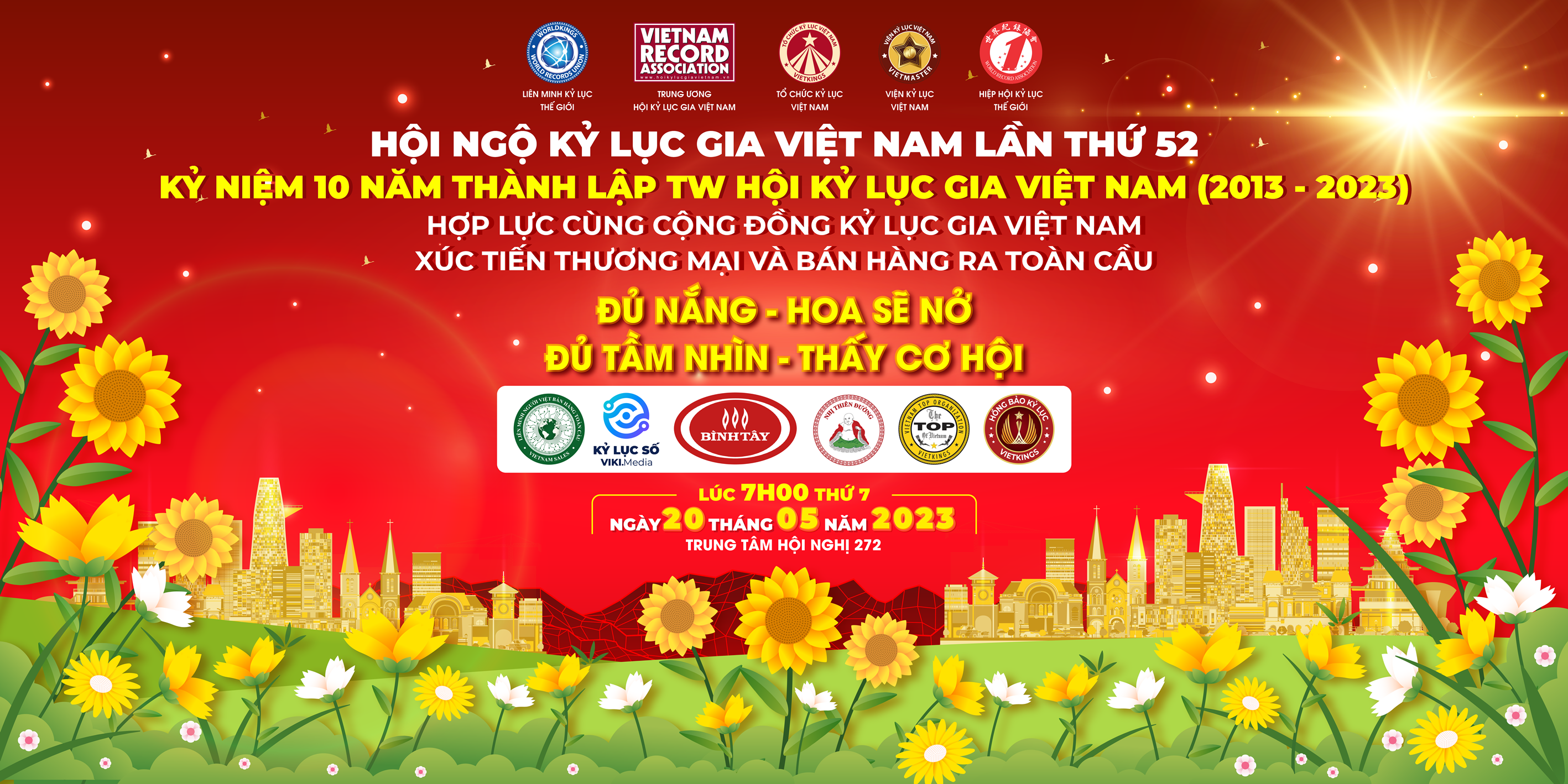 Chương trình" Hội ngộ Kỷ lục Gia Việt Nam lần thứ 52".