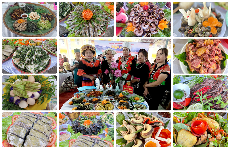 Các món ăn đặc sắc thể hiện rõ nét nền văn hóa ẩm thực của người dân địa phương  (Ảnh VietKings)
