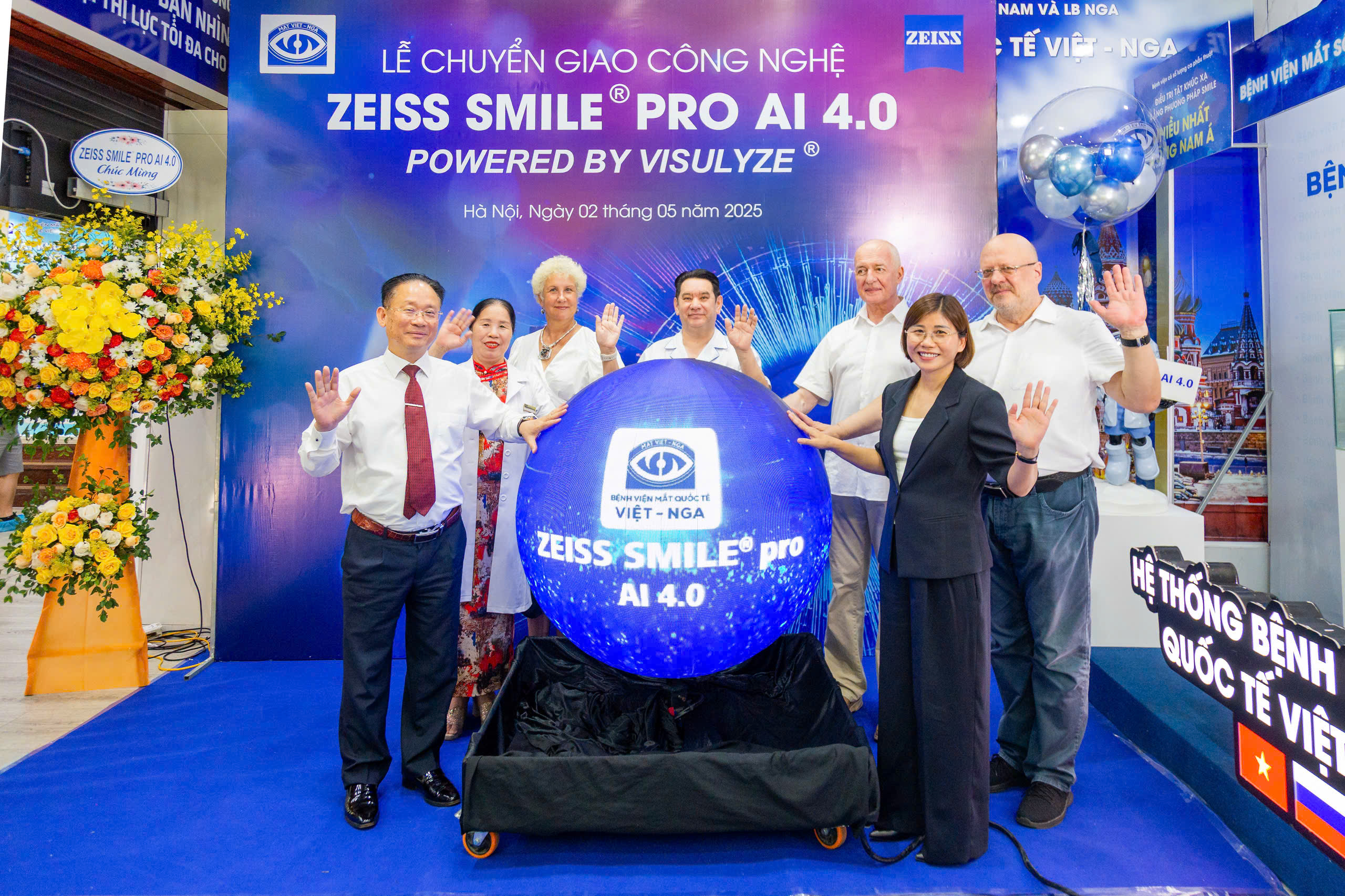 Trong thời gian tới, bệnh viện sẽ triển khai công nghệ Smile Pro AI 4.0, ứng dụng trí tuệ nhân tạo đem lại độ chính xác và thị lực tối ưu sau phẫu thuật.