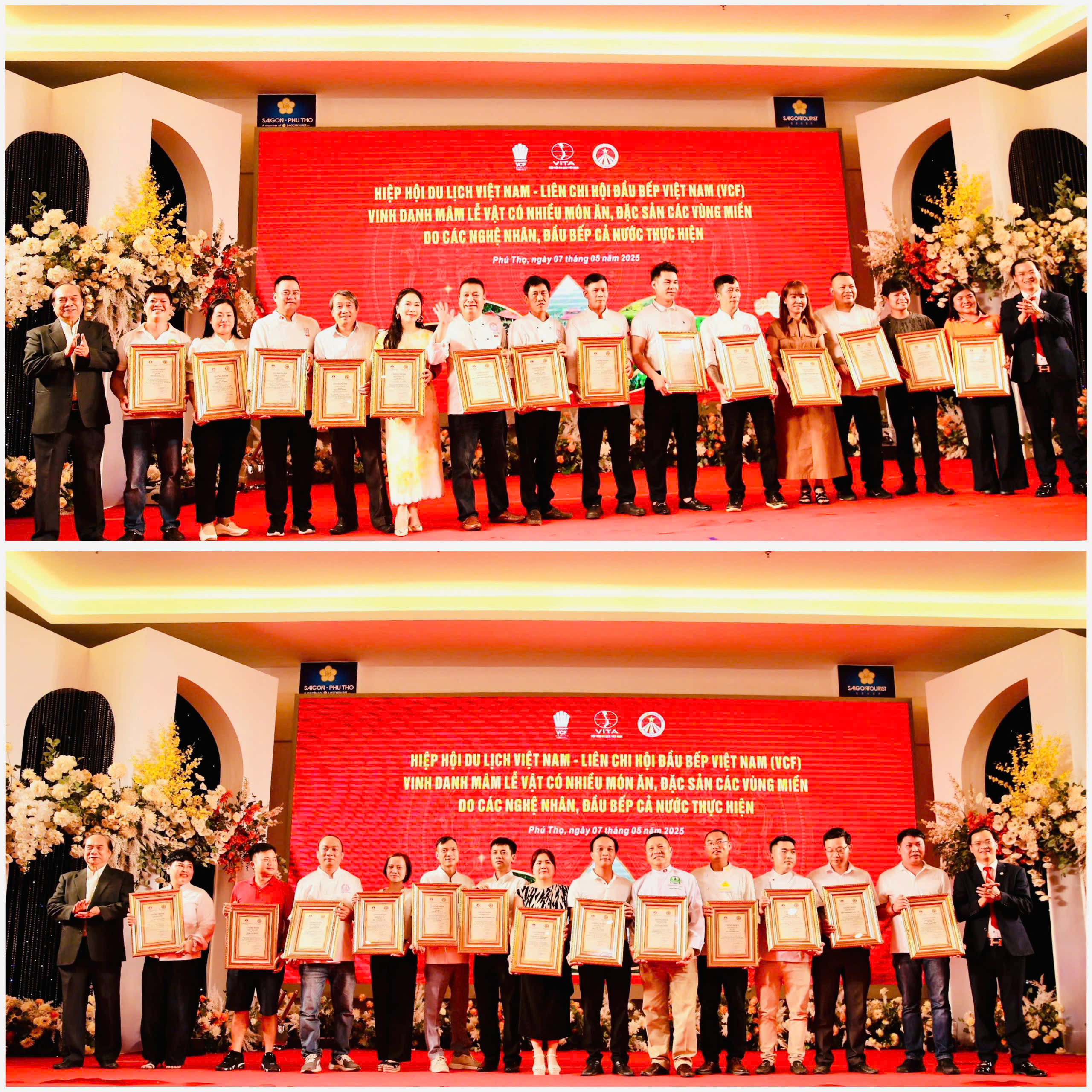 Cũng trong khuôn khổ buổi Gala, Tổ chức Kỷ lục Việt Nam cũng đã trao giấy chứng nhận tham gia sự kiện xác lập Kỷ lục tới 181 Hội, chi hội, nhà hàng và các đầu bếp trên cả nước.