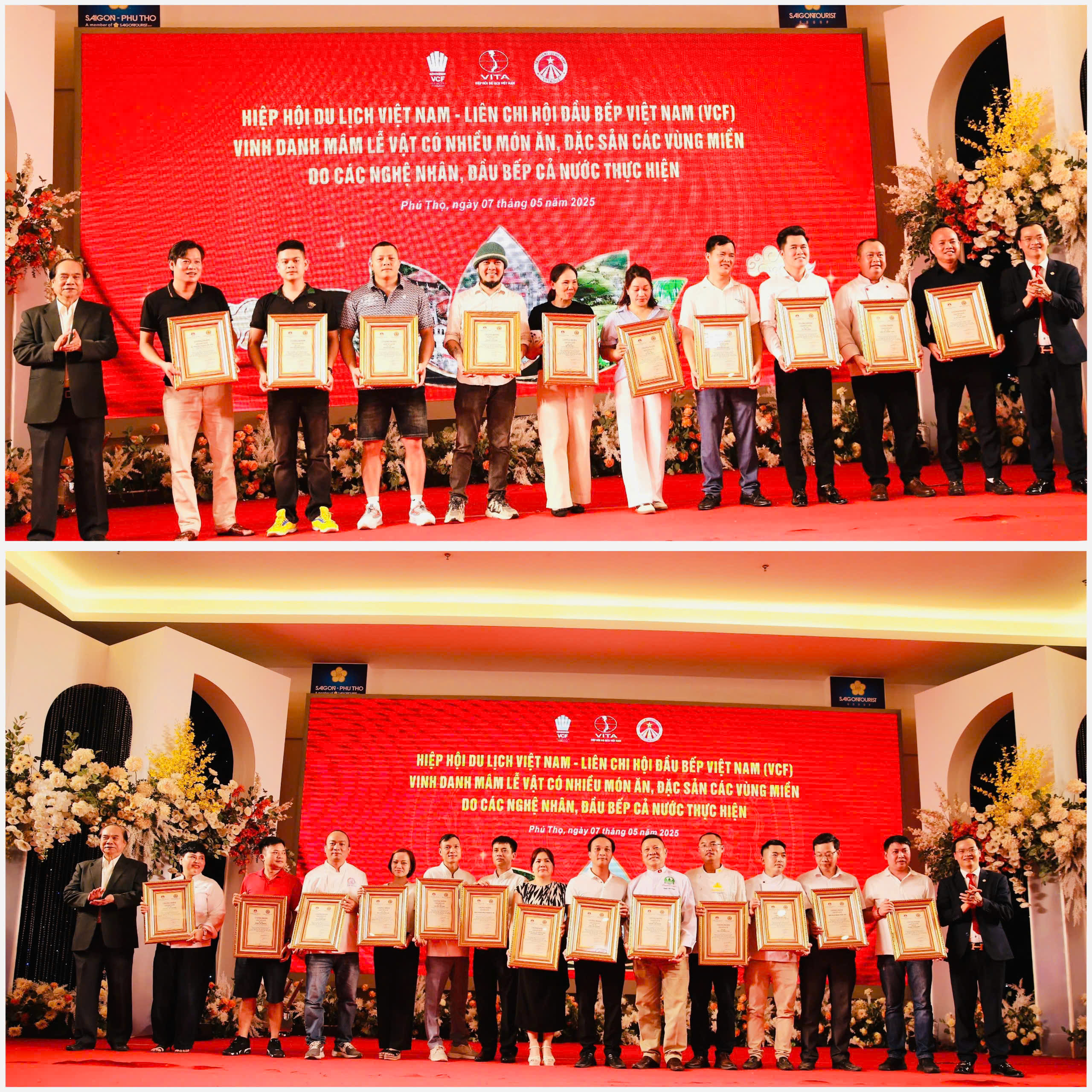 Cũng trong khuôn khổ buổi Gala, Tổ chức Kỷ lục Việt Nam cũng đã trao giấy chứng nhận tham gia sự kiện xác lập Kỷ lục tới 181 Hội, chi hội, nhà hàng và các đầu bếp trên cả nước.