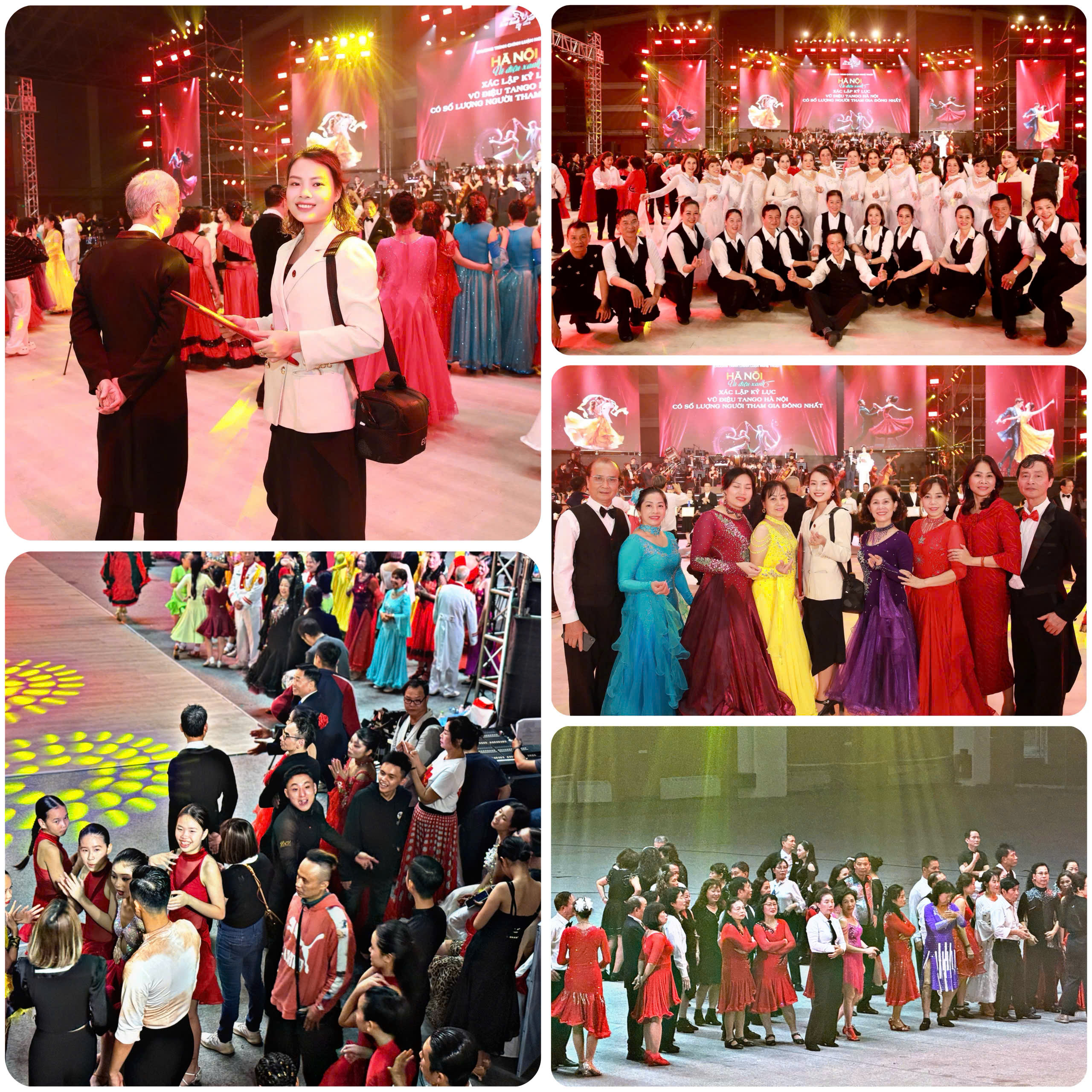 Đại diện của Tôe chức Kỷ lục việt Nam đã có mặt từ sớm để theo dõi, kiểm soát số lượng tham dự từ đầu chương trình.